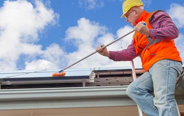 Athelington soft wash roof cleaning